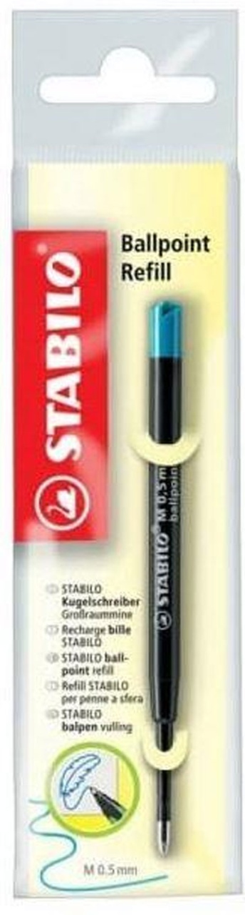 Stabilo Kugelschreibermine türkis 0,5mm