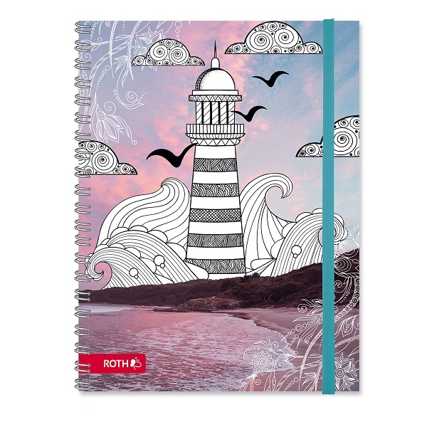 Roth Schülerkalender Scribble Timer 2.0 Lighthouse