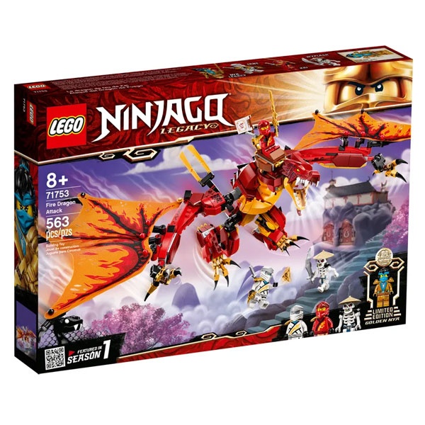 Lego Ninjago 71753 Kais Feuerdrache