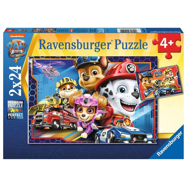 Ravensburger Puzzle Paw Patrol Allzeit bereit! 2x24 Teile