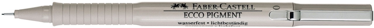 Faber Castell Tintenschreiber Ecco Pigment 0,1mm schwarz