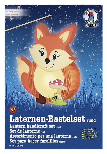 Laternen-Bastelset  Fuchs