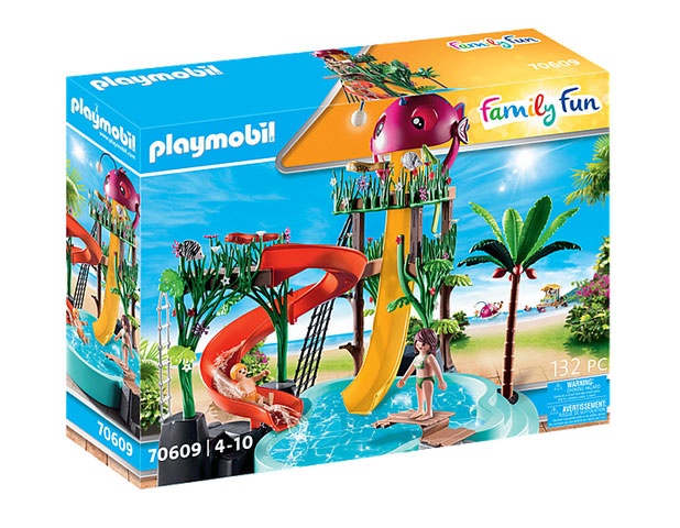 Playmobil 70609 Family Fun Aqua Park mit Rutschen