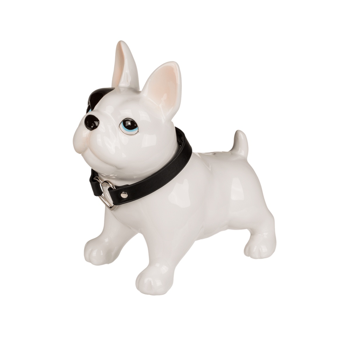 Spardose Hund aus Keramik, ca. 21 x 19,7 cm
