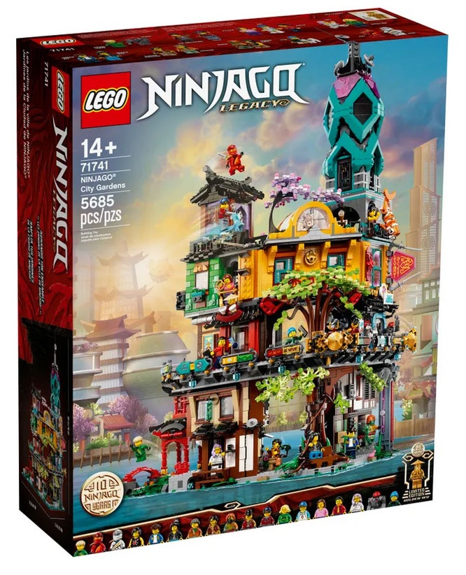Lego Ninjago 71741 Die Gärten der Ninjago City
