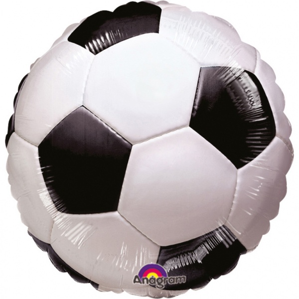Folienballon Soccer Fussball 45 cm