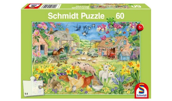 Schmidt Spiele Puzzle 56419 - Mein kleiner Bauernhof