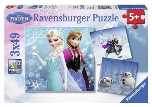 Puzzle Disney Die Eiskönigin Abenteuer im Winterland