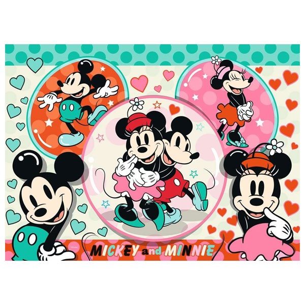 Ravensburger Puzzle Unser Traumpaar Mickey und Minnie 150 T