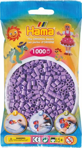 Hama Bügelperlen 1000 Stück pastell-lila