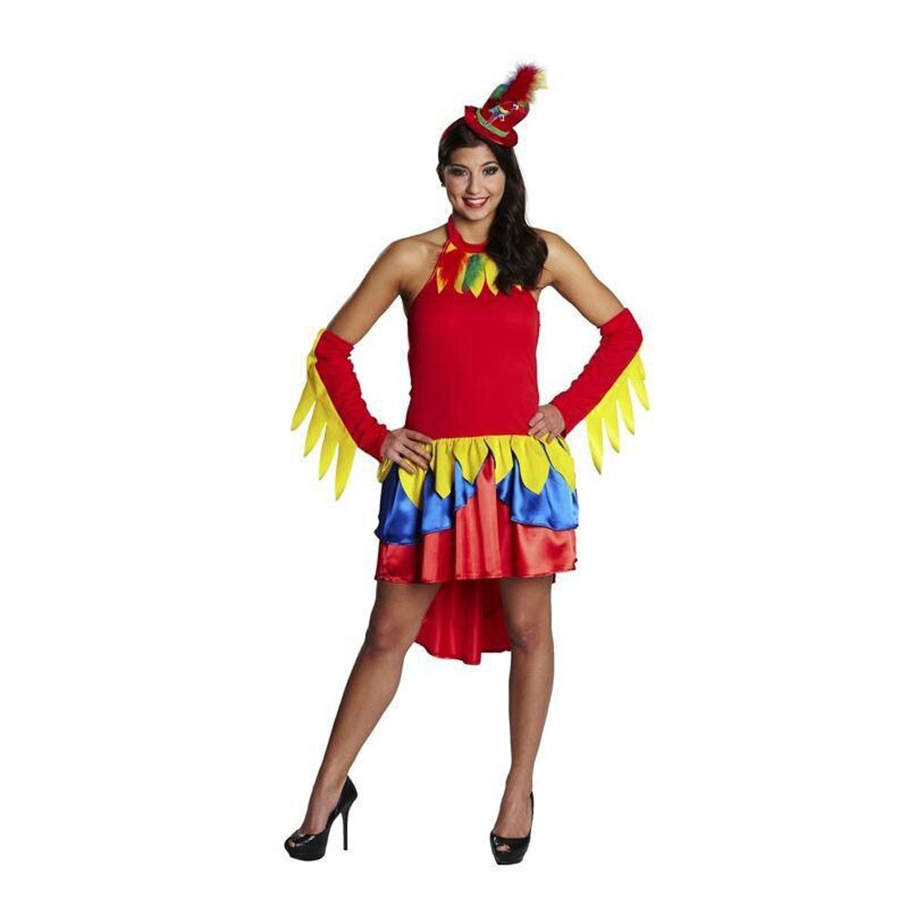 Kostüm Damenkostüm sexy Papagei Gr. 36