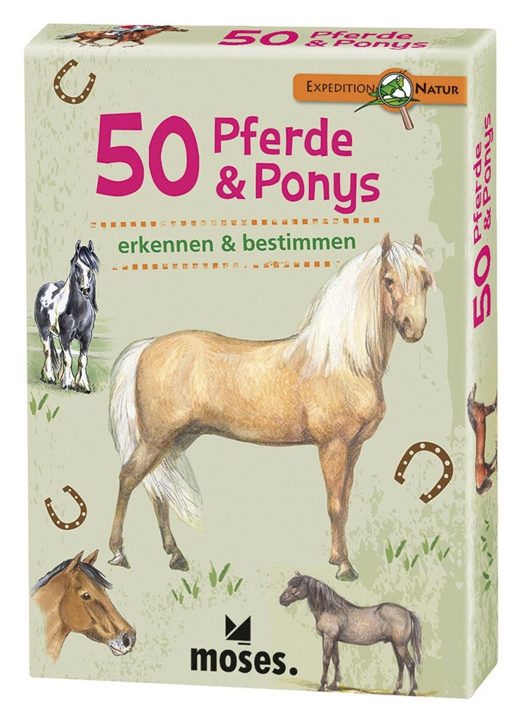 Expedition Natur - 50 Pferde & Ponys von moses