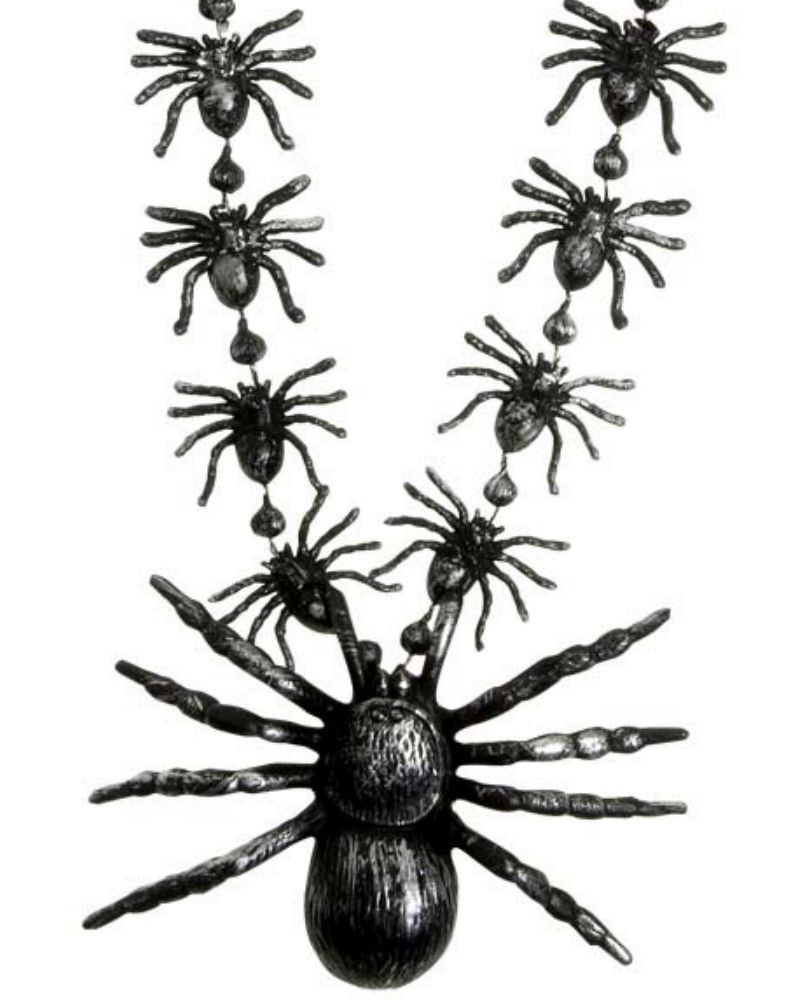 Kostüm Zubehör Halskette Spinnen
