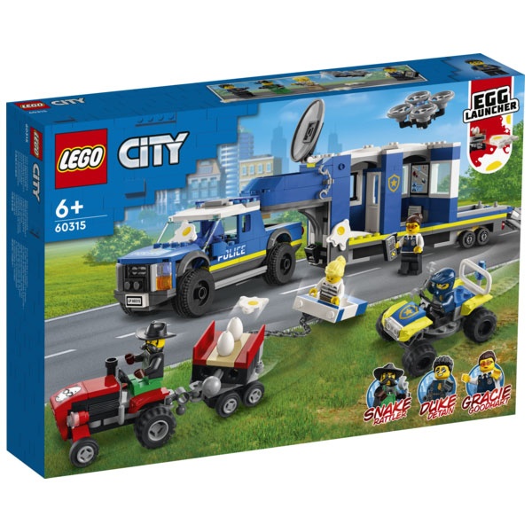Lego City 60315 Mobile Polizei Einsatz Zentrale