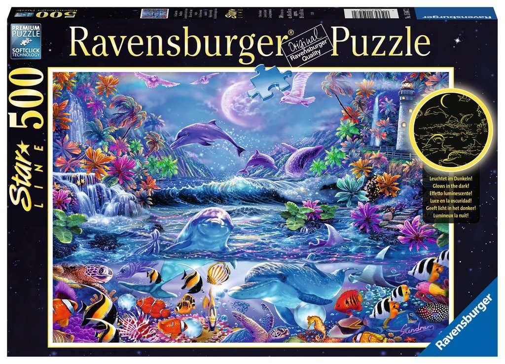 Ravensburger Puzzle Im Zauber des Mondlichts 500 Teile
