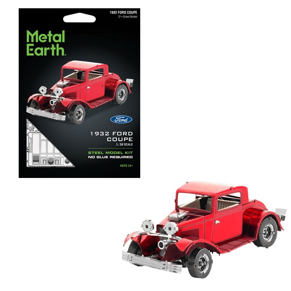 Metal Earth 3D-Metall-Bausatz 1932 Ford Coupe