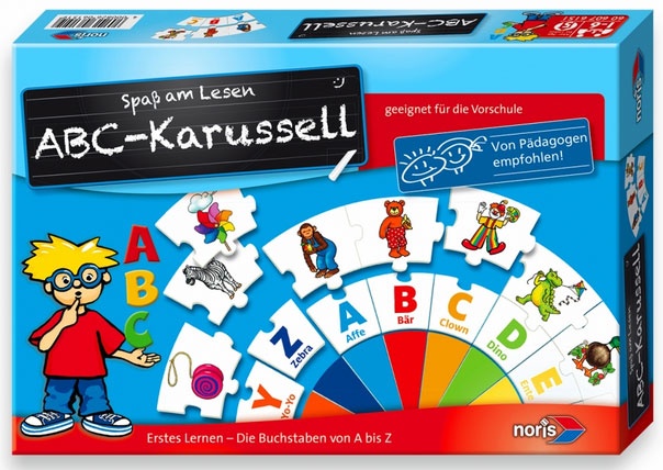 ABC-Karussell Lernspiel von Noris-Spiele
