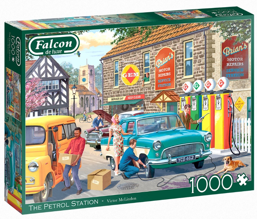Puzzle Falcon de luxe The Petrol Station 1000 Teile