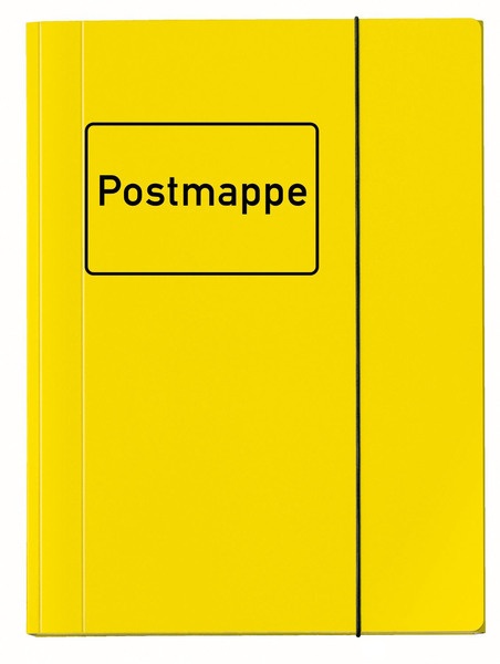 Sammelmappe  Postmappe  A4 gelb