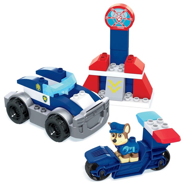 Mattel Mega Bloks Paw Patrol Chase´s City Police Cruiser