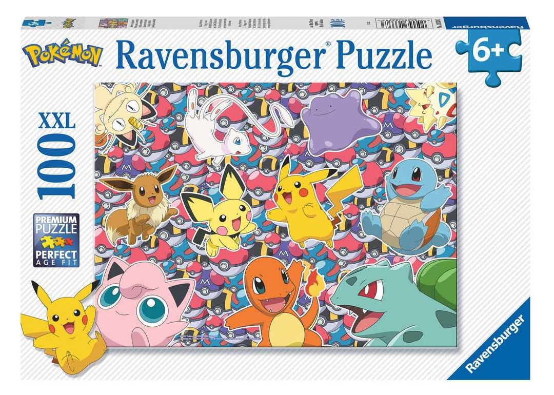 Ravensburger Kinderpuzzle 13338 - Pokemon, Bereit zu kämpfen