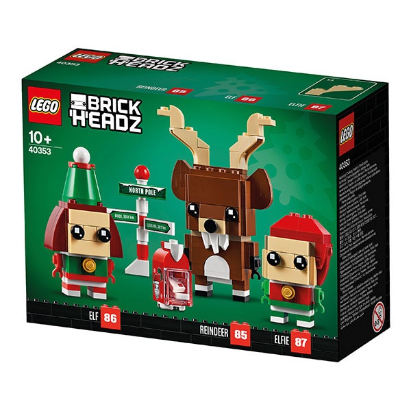 Lego Brick Headz 40353 Rentier und Elfen