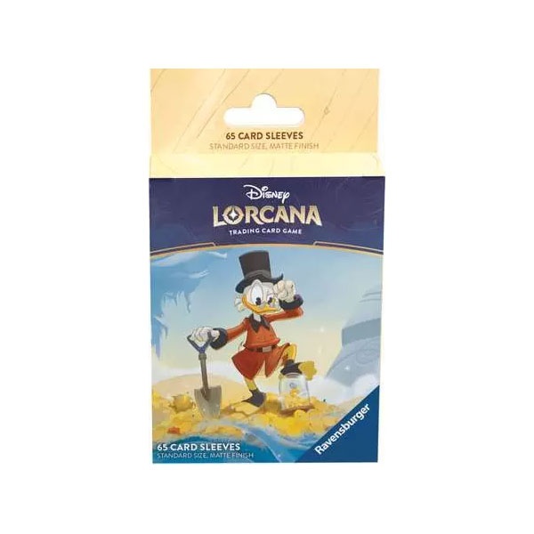 Disney Lorcana Die Tintenlande Kartenhüllen Dagobert Duck