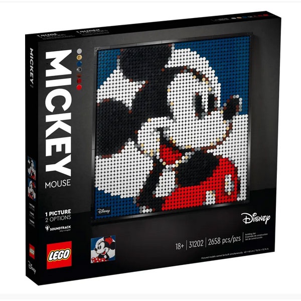 Lego Art 31202 Disneys Mickey Mouse