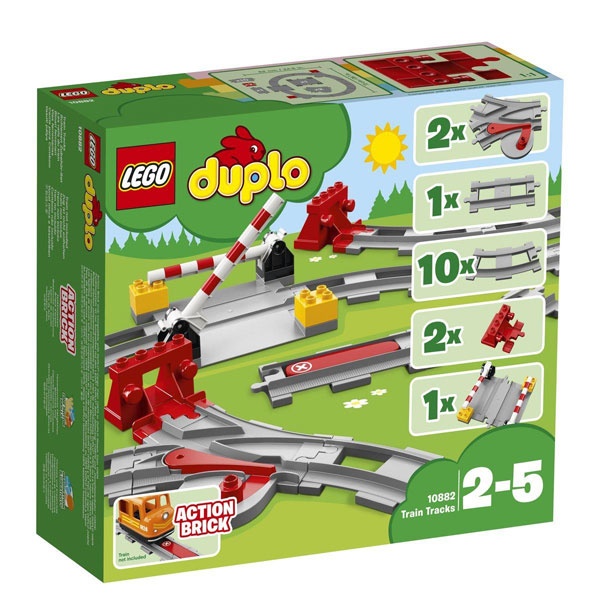 Lego Duplo 10882 Eisenbahn Schienen