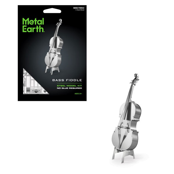 Metal Earth 3D-Metall-Bausatz Bass Fiddle