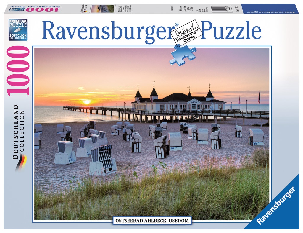 Ravensburger Puzzle Ostseebad Ahlbeck Usedom 1000 Teile