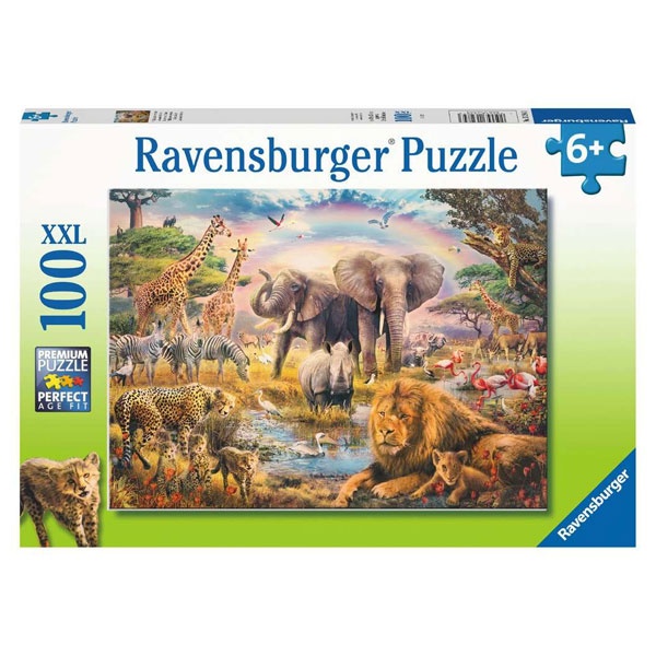 Ravensburger Puzzle Afrikanische Savanne 100 Teile XXL