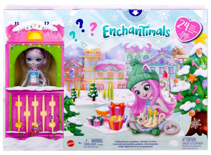 Adventskalender Enchantimals von Mattel 2022