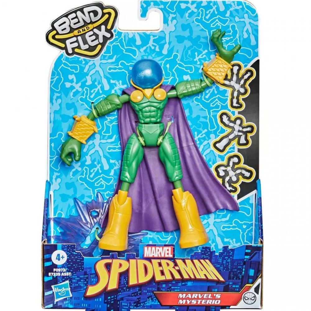 Marvel Spiderman Bend a FLex  Marvels Mysterio Hasbro