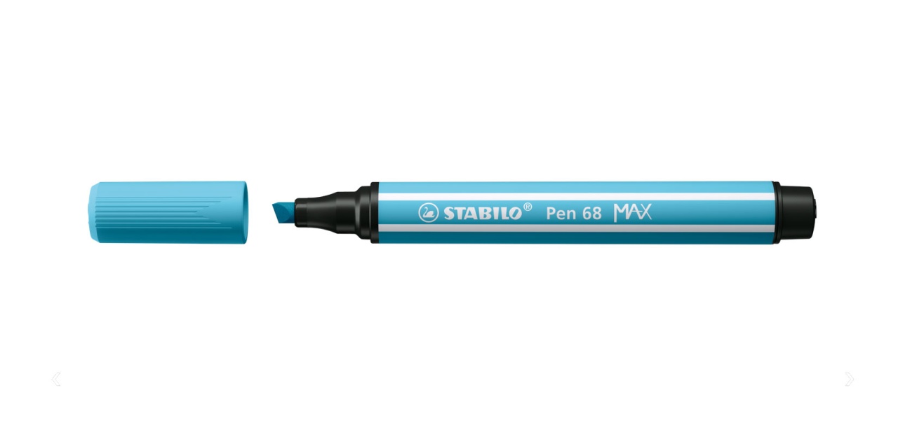 Stabilo Pen 68 MAX azurblau