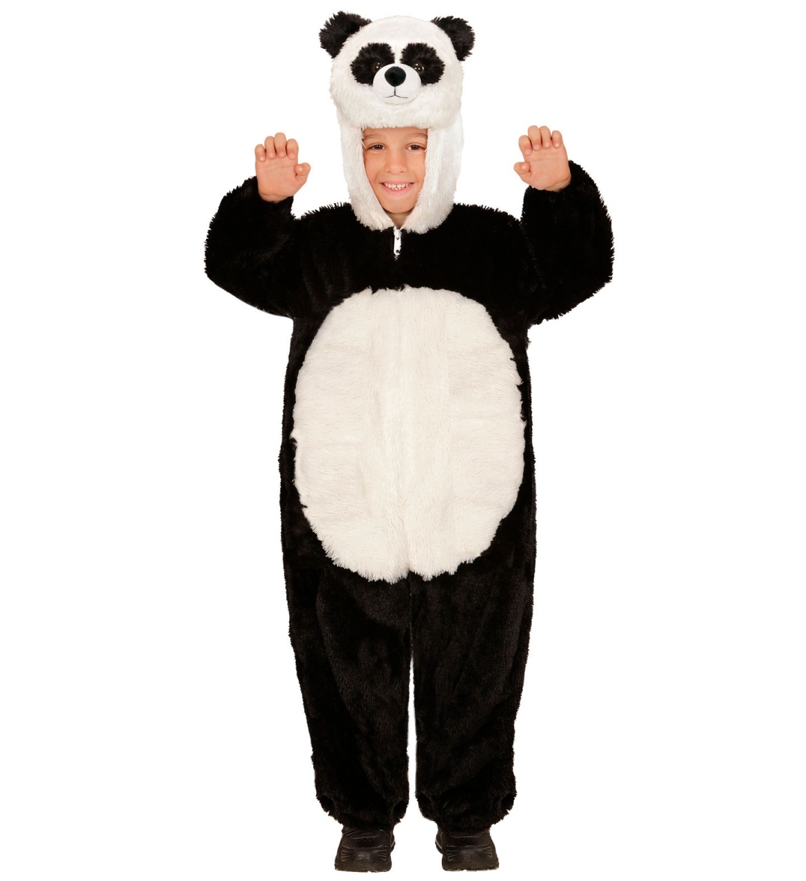 Kostüm Panda Jumpsuit Gr. 98 Kinderkostüm