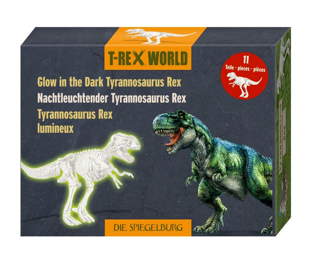 Die Spiegelburg Nachtleuchtender Tyrannosaurus Rex