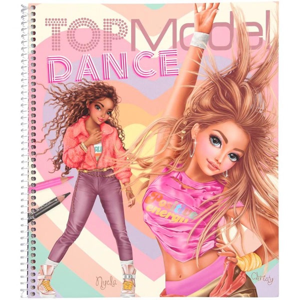 TopModel Dance Malbuch von depesche