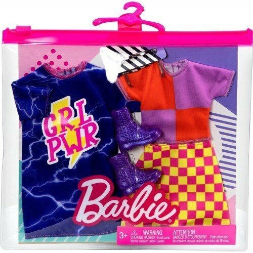 Barbie Fashion Puppenkleidung lila Stiefel