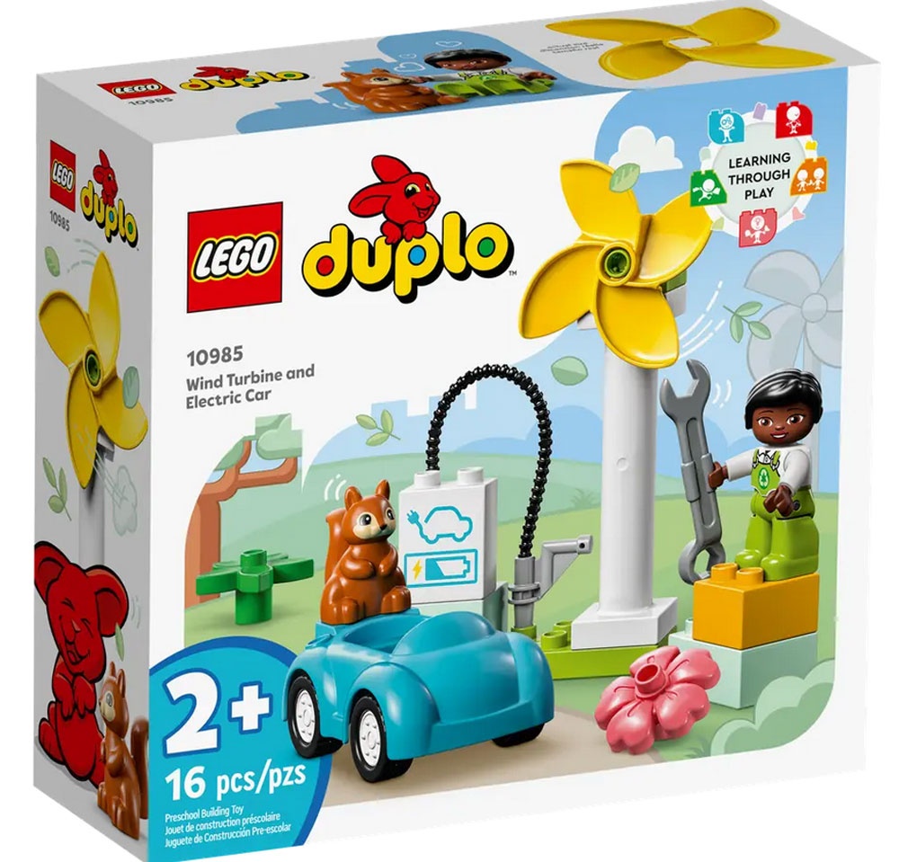 Lego Duplo 10985 Windrad und Elektroauto