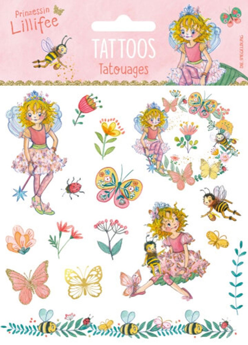 Prinzessin Lillifee Tattoos Schmetterlinge