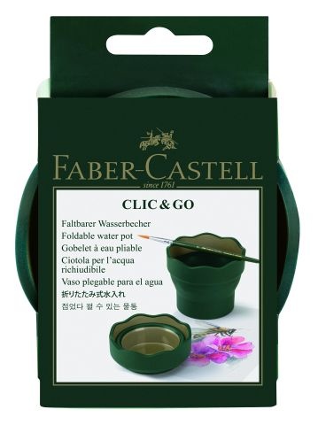 Faber Castell Wasserbecher Clic & Go Art & Graphic