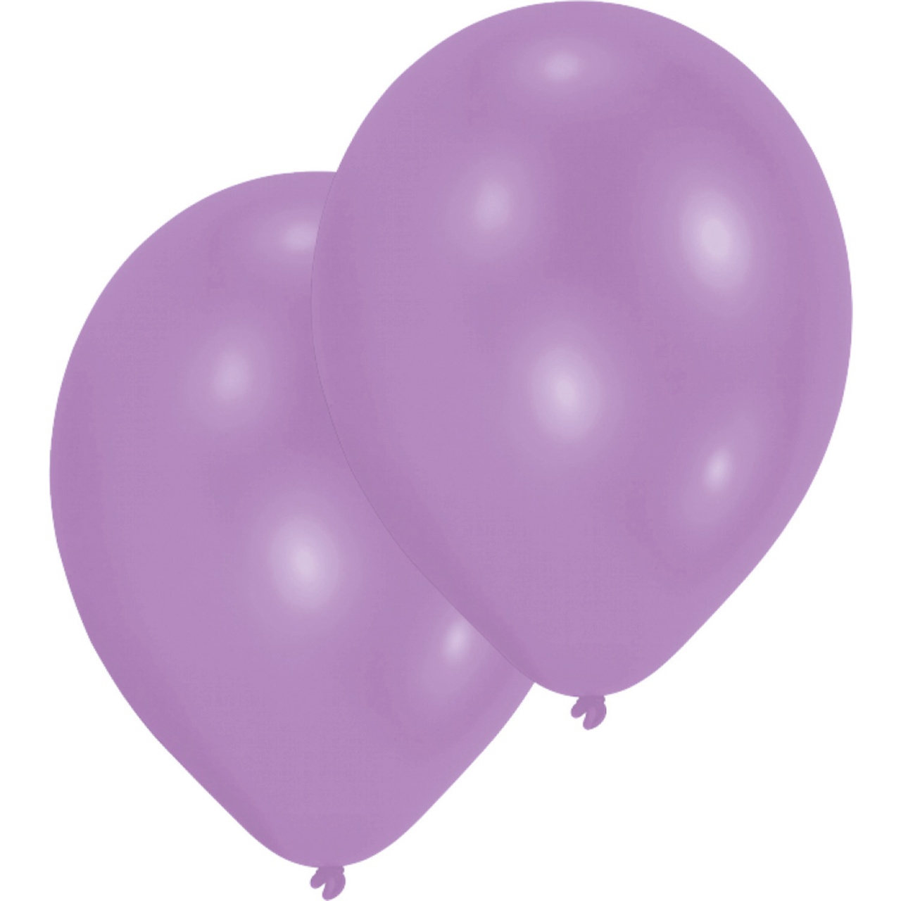 Latexballons 10 Stück purple