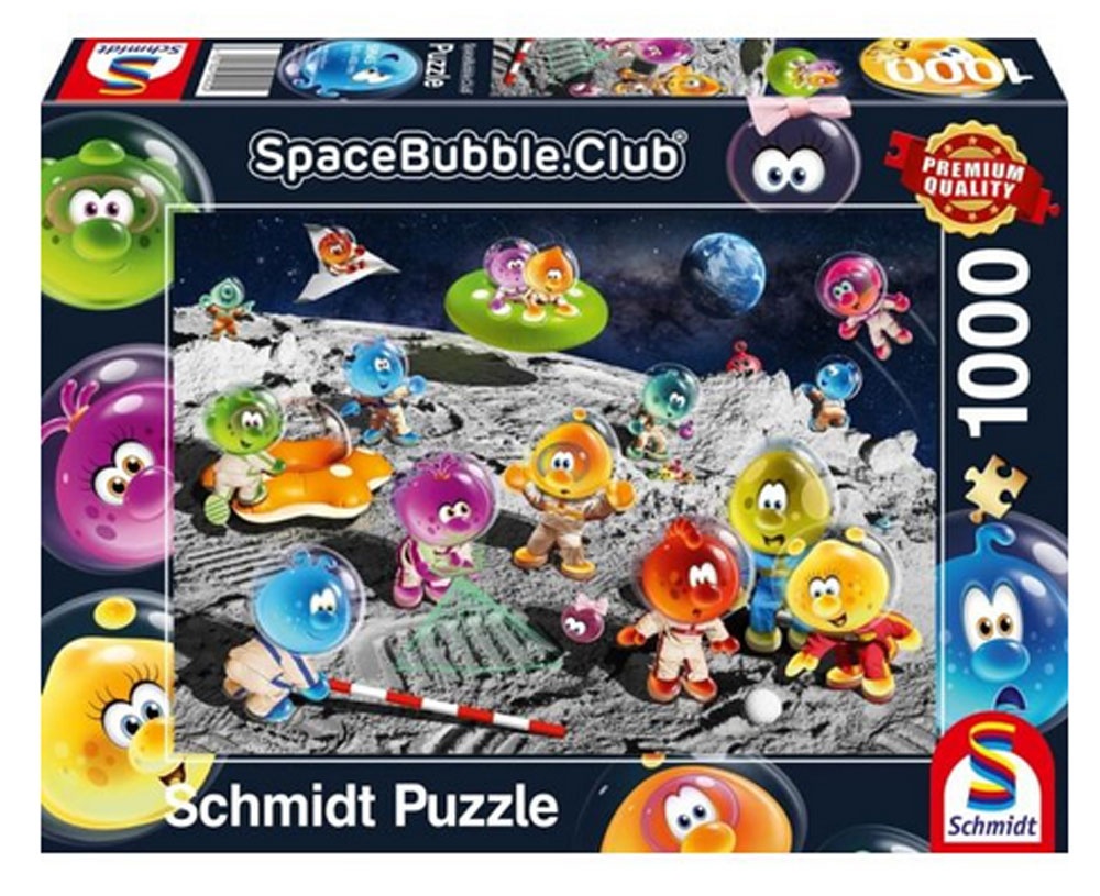 Schmidt Spiele Puzzle SpaceBubble.Club®: Auf dem Mond