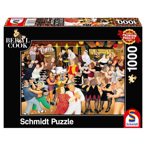 Schmidt Spiele Puzzle B. Cook Partynacht 1000 Teile