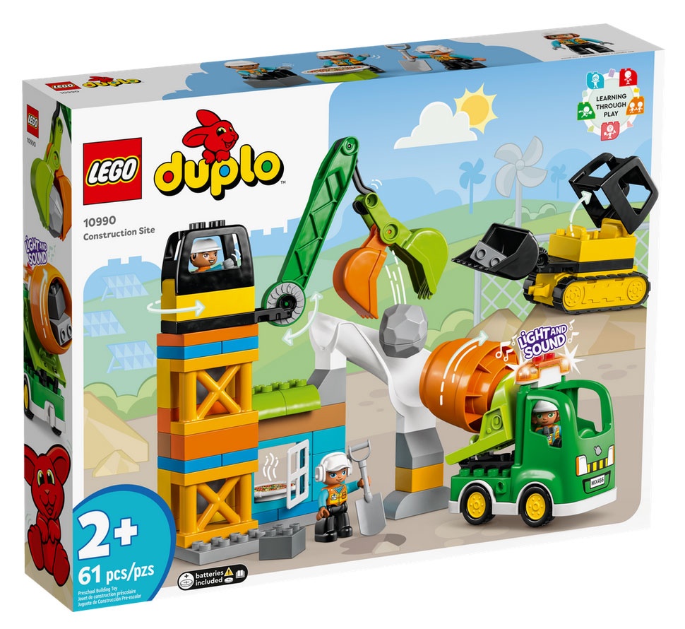 Lego Duplo 10990 - Baustelle mit Baufahrzeugen