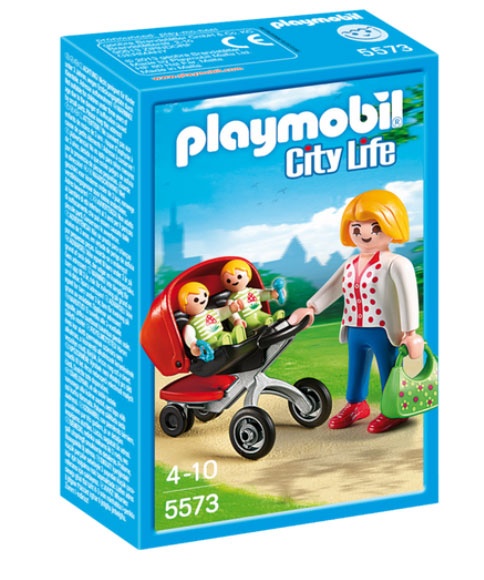 Playmobil 5573 City Life Zwillingskinderwagen