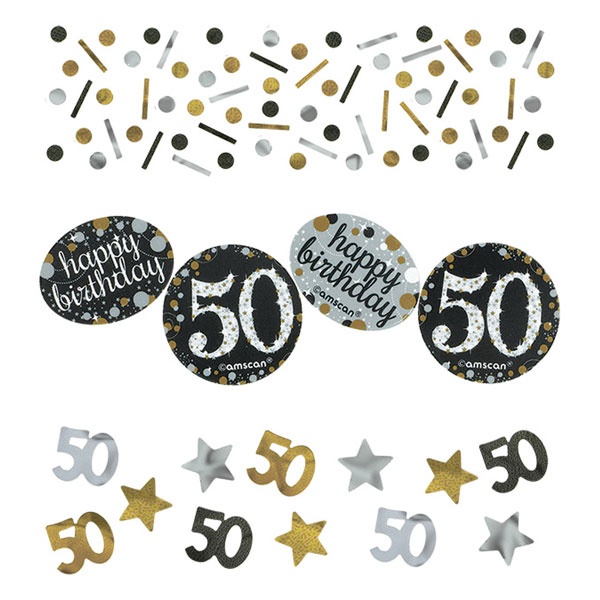 Konfetti 50 Sparkling Celebration gold