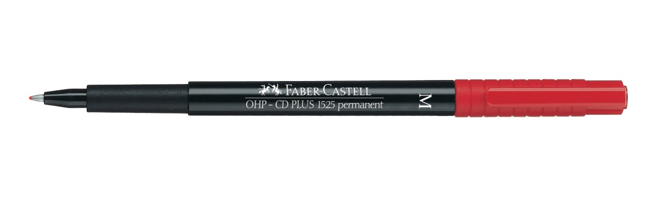 Faber-Castell Marker Multimark permanent M rot