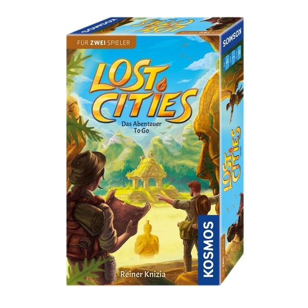 Lost Cities für 2 - Abenteuer To Go  Spiel von Kosmos